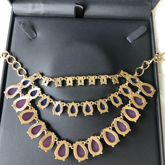 Talbots Acrylic Rhinestones Necklace - Picture 6 of 9